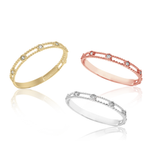 Load image into Gallery viewer, Filigree Twist Stackable Ring in Sterling Silver