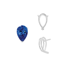 Load image into Gallery viewer, ITI NYC V-End Pear Shape Wire Basket Settings in 18K Gold (2.50 x 1.25 mm - 16.00 x 10.00 mm)