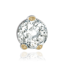 Load image into Gallery viewer, ITI NYC Three Prong Round Low Base Heavy Settings in Sterling Silver (1.50 mm - 6.00 mm)