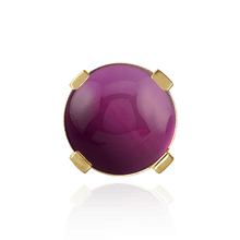 Load image into Gallery viewer, ITI NYC Four Prong Round Low Base Settings in 14K Gold (2.00 mm - 8.00 mm)