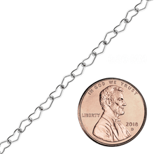 Load image into Gallery viewer, Bulk / Spooled Single Heart Chain in Sterling Silver (1.80 mm - 3.00 mm)