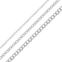 Load image into Gallery viewer, Bulk / Spooled Round Rolo Chain in 14K White Gold (1.15 mm - 2.50 mm)