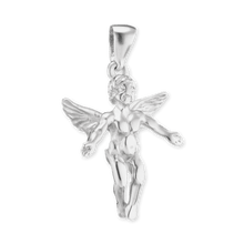 Load image into Gallery viewer, ITI NYC Angel Pendant in Sterling Silver