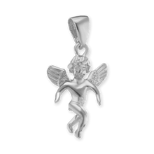 Load image into Gallery viewer, ITI NYC Angel Pendant in Sterling Silver