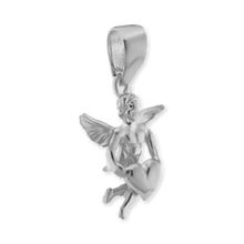 Load image into Gallery viewer, ITI NYC Cupid Angel Pendant in Sterling Silver