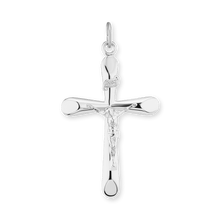 Load image into Gallery viewer, ITI NYC Traditional Crucifix Pendant in Sterling Silver