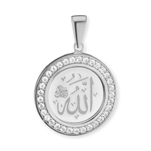 Load image into Gallery viewer, ITI NYC Allah Pendant in Sterling Silver