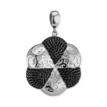 Load image into Gallery viewer, ITI NYC Rosette Pendant in Sterling Silver