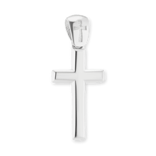 Load image into Gallery viewer, ITI NYC Classic Cross Pendant in Sterling Silver