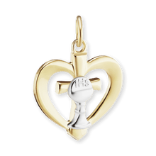 Load image into Gallery viewer, ITI NYC First Communion Christian Pendant in Sterling Silver