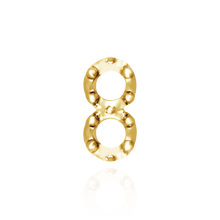 Load image into Gallery viewer, Strip Settings for 2 Round Stones (9.00 x 6.00 mm - 10.00 x 6.00 mm)