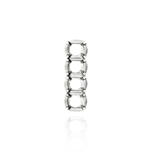 Load image into Gallery viewer, Strip Settings for 4 Round Stones (17.80 x 4.80 mm - 19.50 x 6.20 mm)