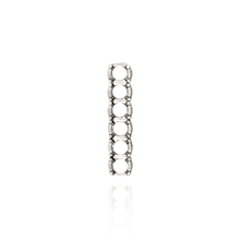 Load image into Gallery viewer, Strip Settings for 6 Round Stones (26.40 x 4.70 mm - 29.00 x 6.20 mm)