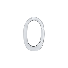 Load image into Gallery viewer, Oval Open In Chain Connectors / Charm Hangers / Carabiners (7.5 x 12 mm - 8.5 x 13.5 mm)
