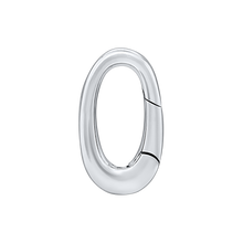 Load image into Gallery viewer, Oval Open In Chain Connectors / Charm Hangers / Carabiners (7.5 x 12 mm - 8.5 x 13.5 mm)