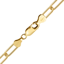 Load image into Gallery viewer, Finished Light Paperclip Bracelet in 14K Gold-Filled