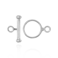 Load image into Gallery viewer, ITI NYC Toggle Pearl Clasps with Ball Ends in 14K Gold