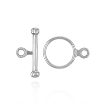 Load image into Gallery viewer, ITI NYC Toggle Pearl Clasps with Ball Ends in 14K Gold