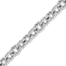 Load image into Gallery viewer, Bulk / Spooled Twist Cable Chain in Sterling Silver (1.90 mm - 4.50 mm)