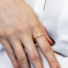 Load image into Gallery viewer, Initial Ring in Sterling Silver