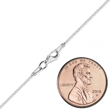 Load image into Gallery viewer, Bleecker St. Box Chain Necklace in Sterling Silver