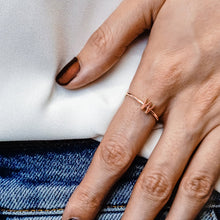Load image into Gallery viewer, Initial Ring in Sterling Silver