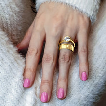 Load image into Gallery viewer, ITI NYC 18K Yellow Gold Domed Medium Wedding Bands (2.0 mm - 8.0 mm)