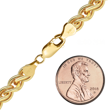 Load image into Gallery viewer, Finished Wheat Anklet in 14K Gold-Filled