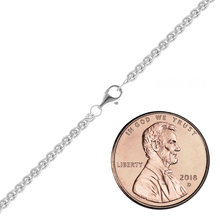 Load image into Gallery viewer, Finished Round Wheat Chain in Platinum