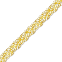 Load image into Gallery viewer, Bulk / Spooled Wheat Chain in 14K Yellow Gold (1.25 mm - 3.50 mm)
