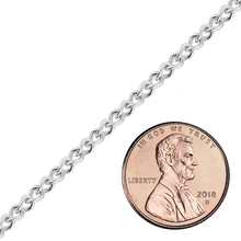 Load image into Gallery viewer, Bulk / Spooled Wheat Curb Chain in Sterling Silver (1.40 mm - 4.40 mm)
