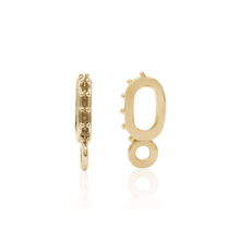 Load image into Gallery viewer, ITI NYC Accented Bails with Jump Ring (7.0 mm - 10.5 mm)