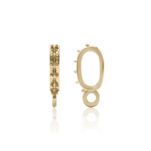 Load image into Gallery viewer, ITI NYC Accented Bails with Jump Ring (7.0 mm - 10.5 mm)