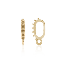 Load image into Gallery viewer, ITI NYC Accented Bails with Jump Ring (7.0 mm - 10.5 mm)