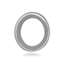 Load image into Gallery viewer, ITI NYC Oval Tapered Bezels in Sterling Silver (4.50 x 3.00 mm - 14.00 x 12.00 mm)