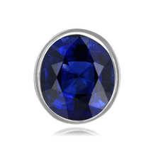 Load image into Gallery viewer, ITI NYC Oval Tapered Bezels in Sterling Silver (4.50 x 3.00 mm - 14.00 x 12.00 mm)