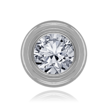 Load image into Gallery viewer, ITI NYC Round Wide Base Bezels in Sterling Silver (4.00 mm - 6.50 mm)