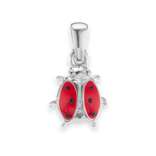 Load image into Gallery viewer, Ladybug Charm (16 x 10mm)