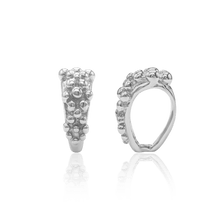 Load image into Gallery viewer, ITI NYC Fancy Closed Bails with Pebbled Design (9.6 mm)