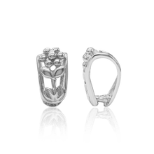 Load image into Gallery viewer, ITI NYC Fancy Closed Bails with Floral Design (8.5 mm)