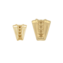 Load image into Gallery viewer, ITI NYC 4 Stone Accented Fluted Bail (6.5 mm - 10.0 mm)