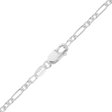 Load image into Gallery viewer, Forsyth St. Fancy Cable Chain Necklace in Sterling Silver