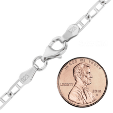 Load image into Gallery viewer, Arthur Ave. Anchor Chain Anklet in Sterling Silver