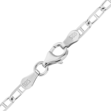 Load image into Gallery viewer, Arthur Ave. Anchor Chain Necklace in Sterling Silver