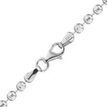 Load image into Gallery viewer, Broadway Bead Chain Bracelet in Sterling Silver