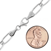 Load image into Gallery viewer, East Bowery Curb Chain Anklet in Sterling Silver