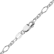 Load image into Gallery viewer, Freedom Place Fancy Cable Chain Necklace in Sterling Silver