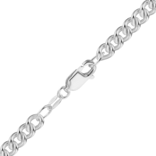 Load image into Gallery viewer, Chrystie St. Curb Chain Necklace in Sterling Silver