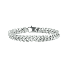 Load image into Gallery viewer, Bowery Cuban Curb Bracelet in Sterling Silver