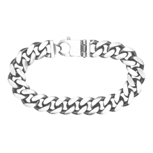 Load image into Gallery viewer, Bowery Cuban Curb Bracelet in Sterling Silver